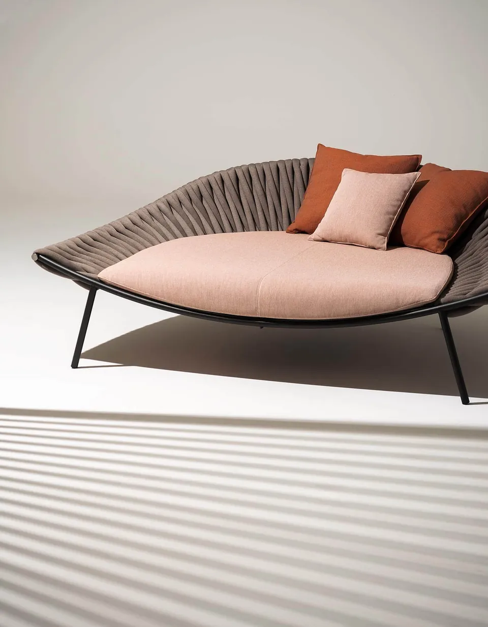 RODA Arena outdoor furniture on a terrace, catalog photograph 3
