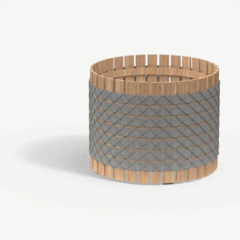 RODA Barrique planter 102, Italian outdoor furniture