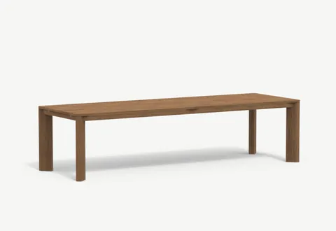 RODA Brick teak dining table