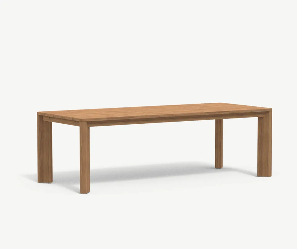 RODA Brick extendable table 004, Italian outdoor furniture