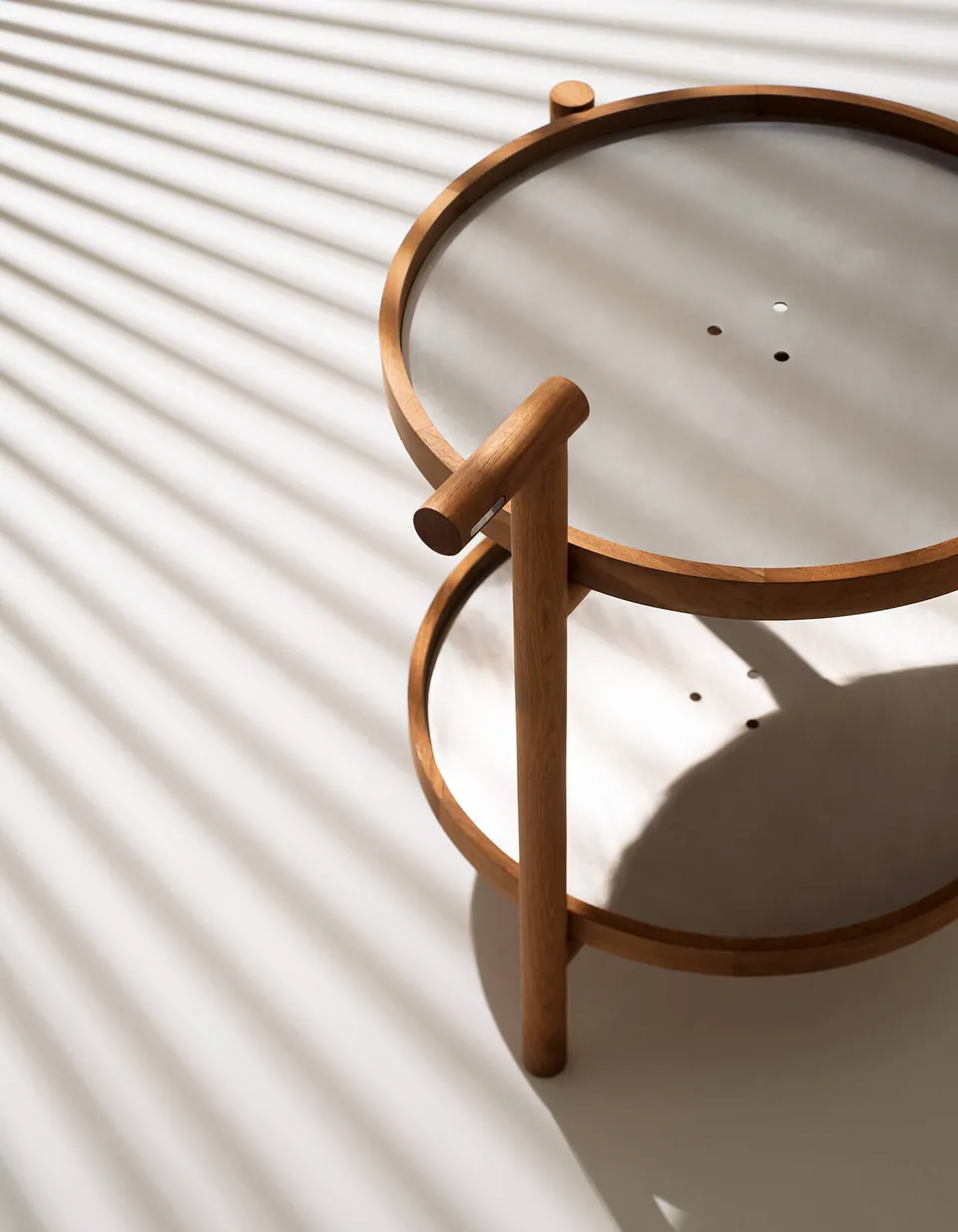 RODA Caddy outdoor furniture on a terrace, catalog photograph 2