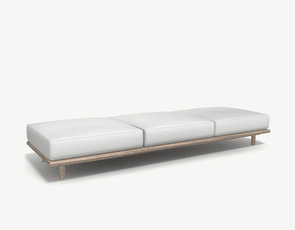 RODA Eden three-seater module 003, Italian outdoor furniture