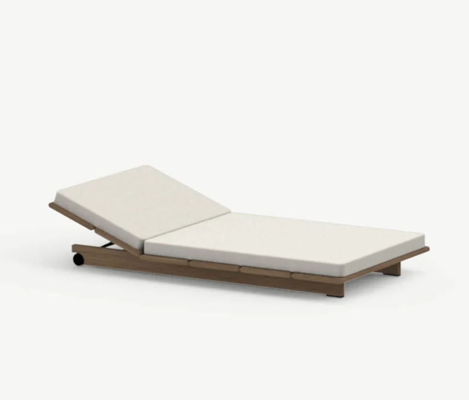 RODA Eolie sunlounger 008, Italian outdoor furniture