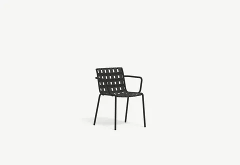 RODA Erice woven dining armchair