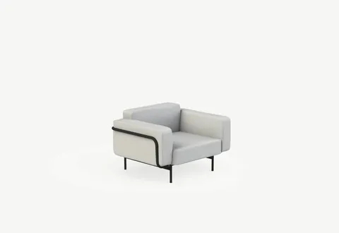 RODA Estendo modular aluminum sofa