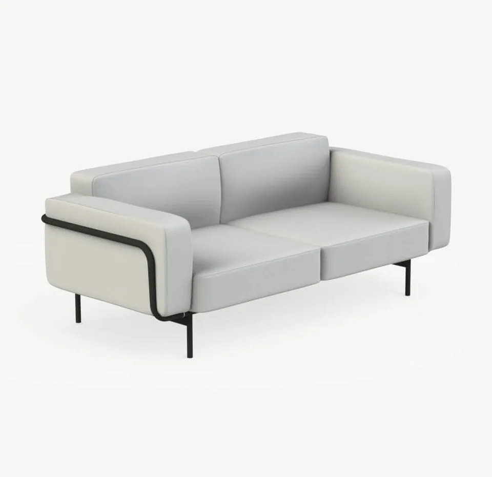RODA Estendo two-seater sofa 002, Italian outdoor furniture