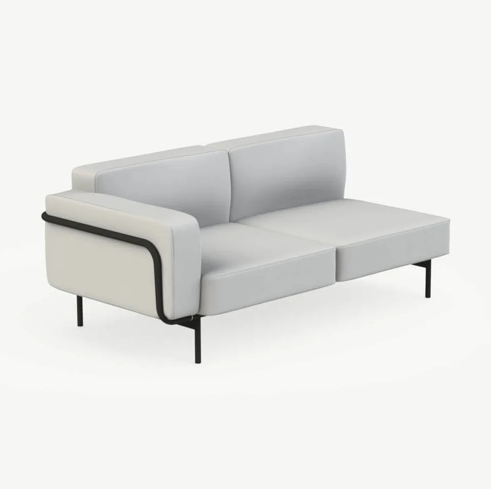 RODA Estendo two-seater right module 211, Italian outdoor furniture