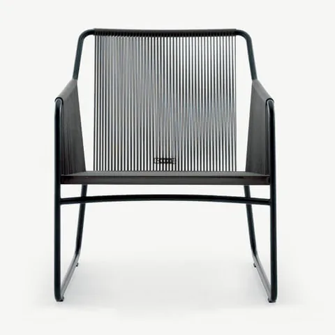 RODA Harp lounge chair 368, Italian outdoor furniture