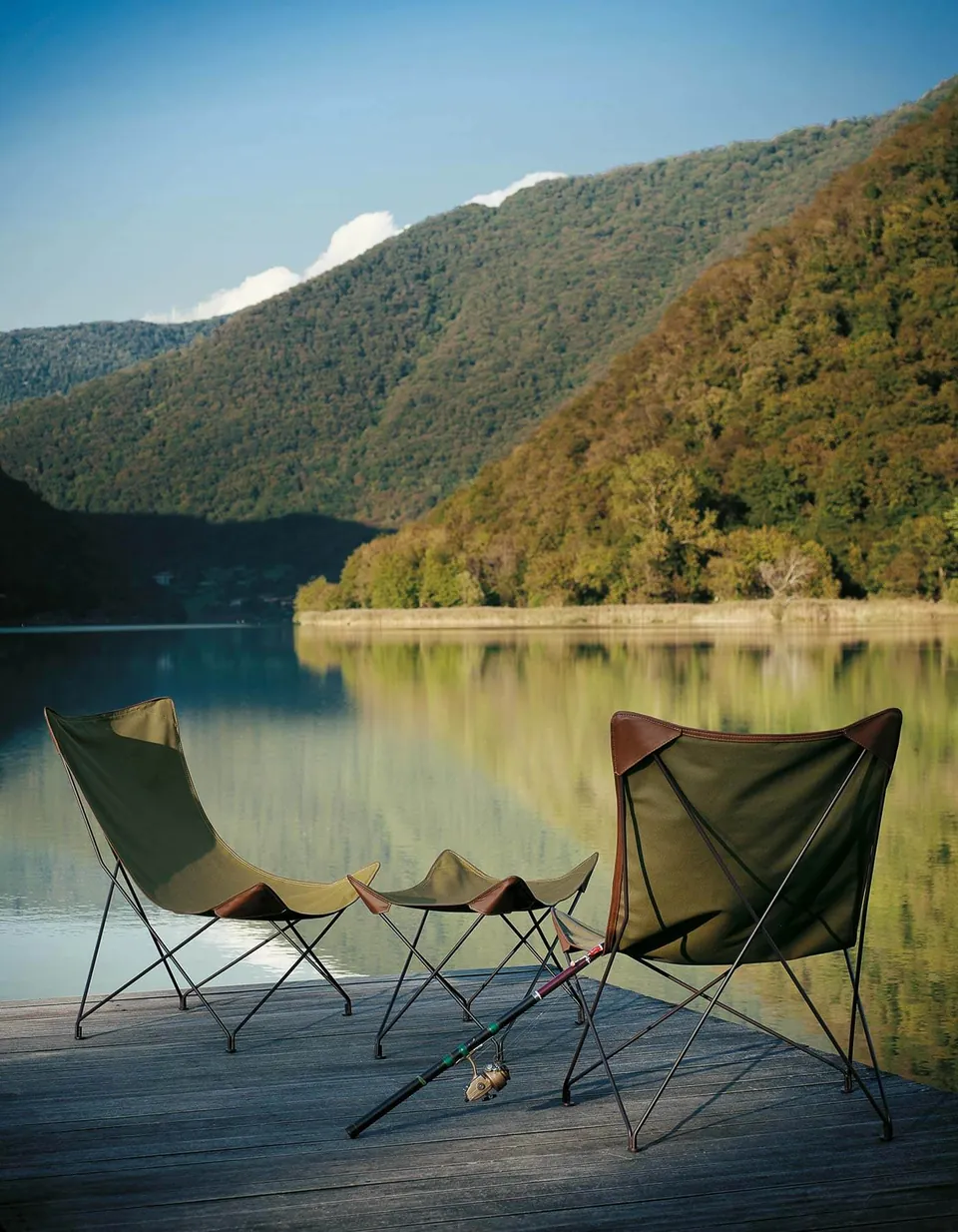 RODA Lawrence outdoor furniture on a terrace, catalog photograph 3