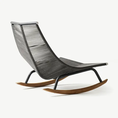 RODA Laze rocking chair 003, Italian outdoor furniture