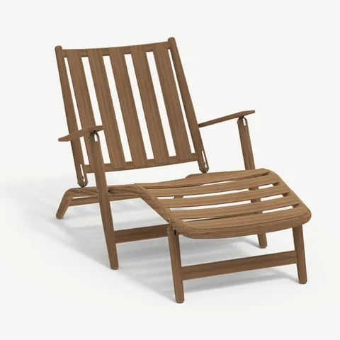 RODA Levante chaise longue 008, Italian outdoor furniture