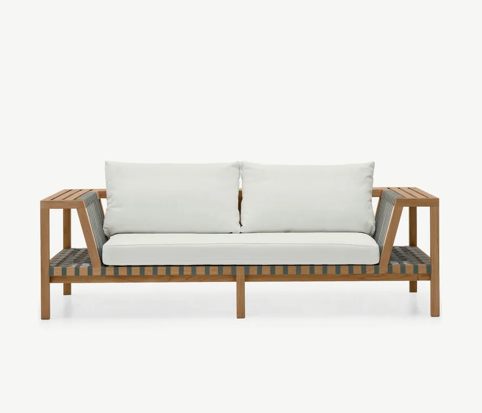 RODA Network two-seater sofa 120, Italian outdoor furniture