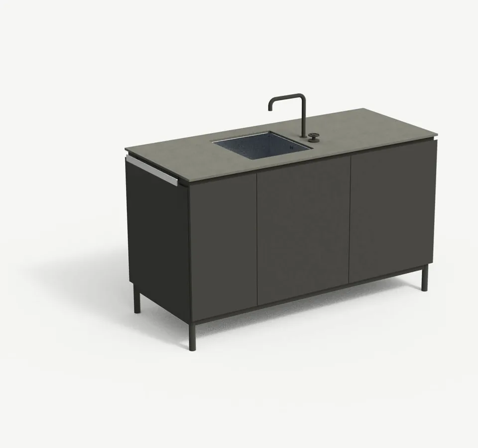 RODA Norma sink module 002, Italian outdoor furniture