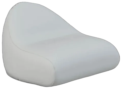 RODA Onda upholstered lounge chair with soft fabric cover and Batyline base, RODA furniture by Gordon Guillaumier