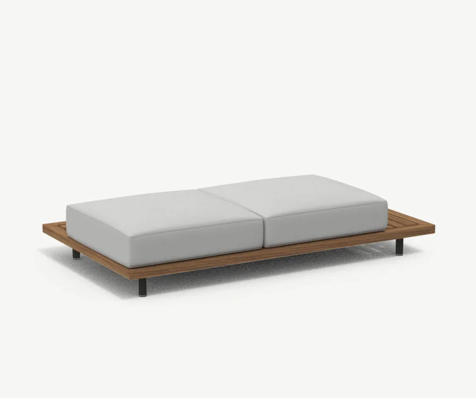 RODA Philia two-seater left module 201, Italian outdoor furniture