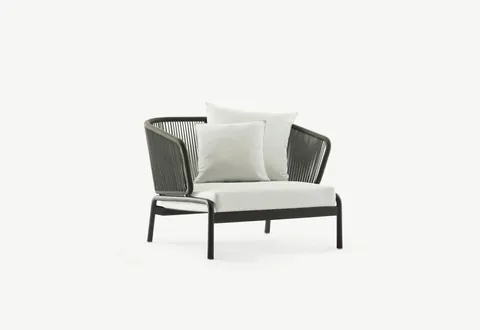 RODA Spool woven lounge set