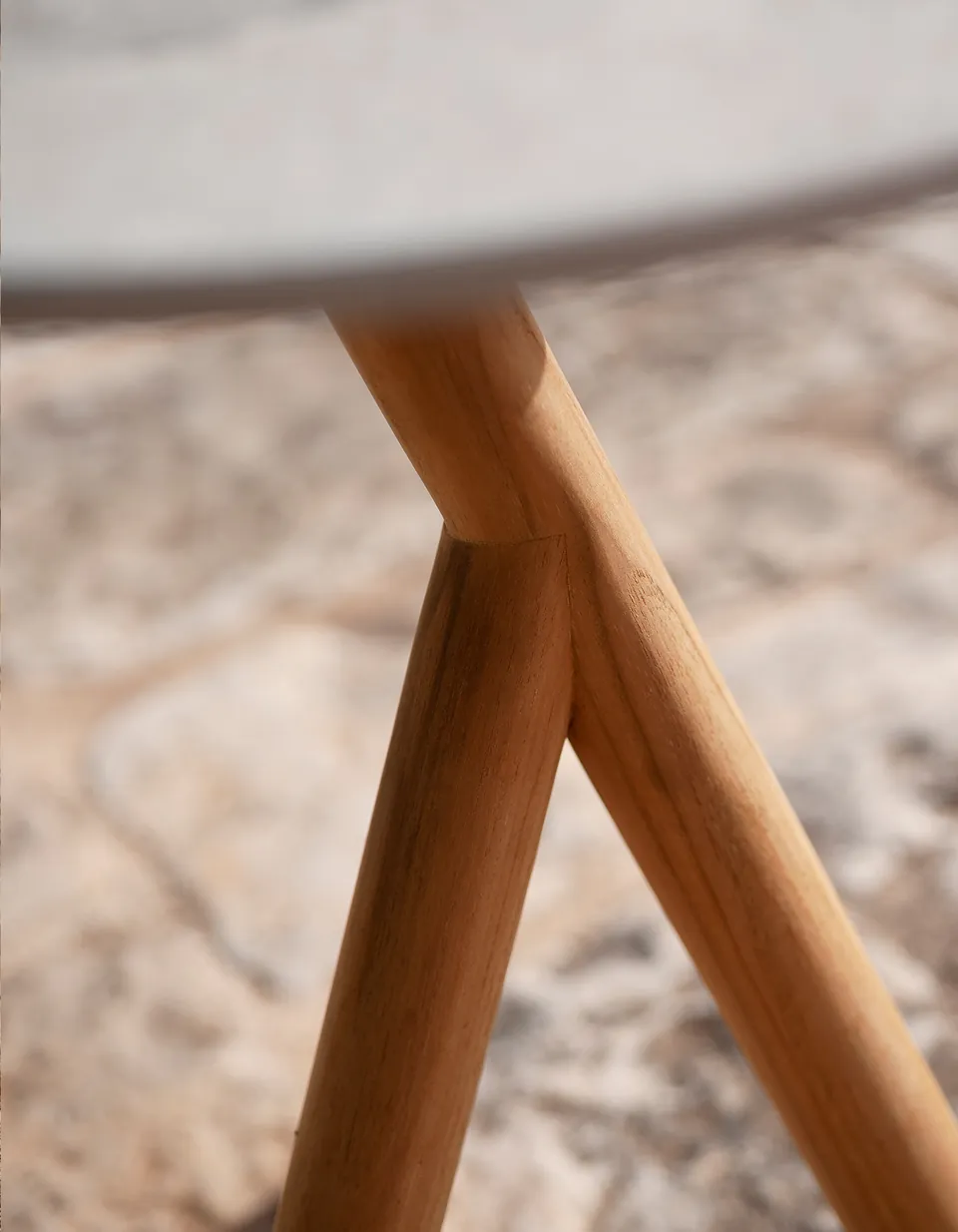 RODA Stork outdoor furniture on a terrace, catalog photograph 2