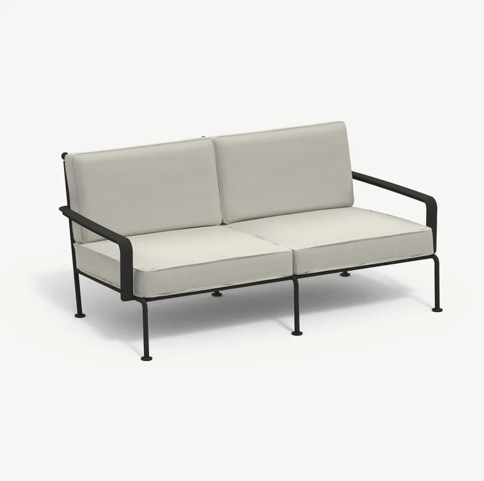 RODA Stresa two-seater sofa 102, Italian outdoor furniture