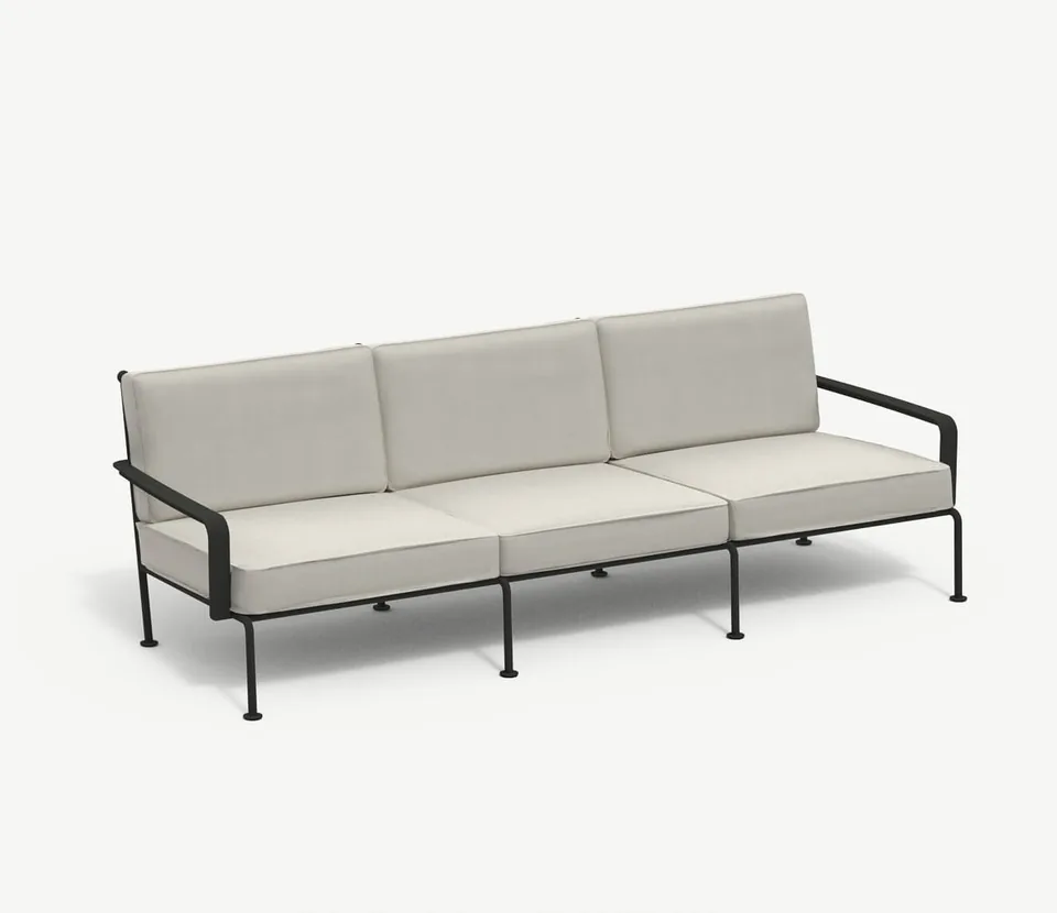 RODA Stresa three-seater sofa 103, Italian outdoor furniture