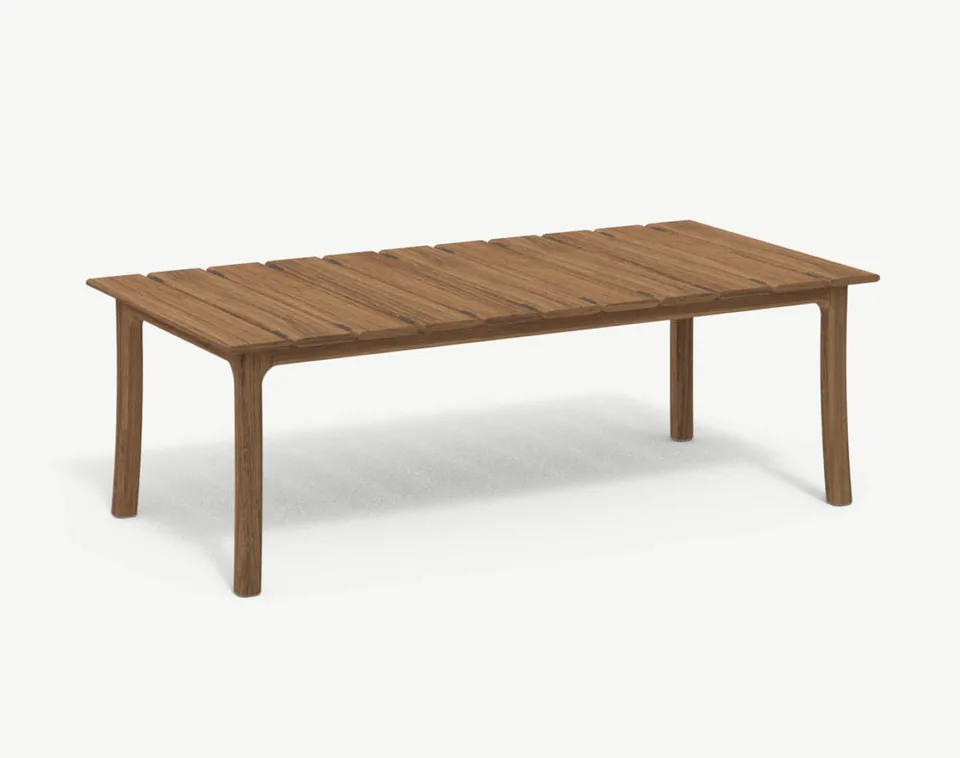 RODA Teseo table 220, Italian outdoor furniture