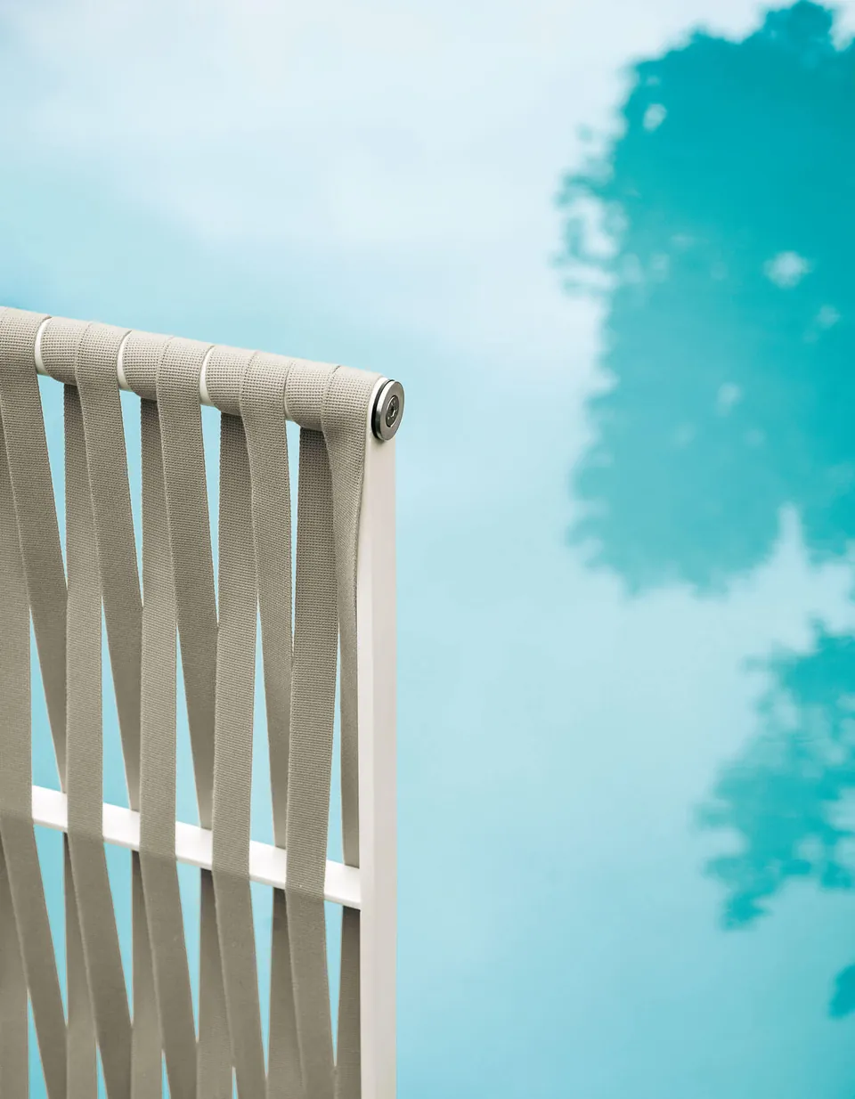 RODA Wing outdoor furniture on a terrace, catalog photograph 2