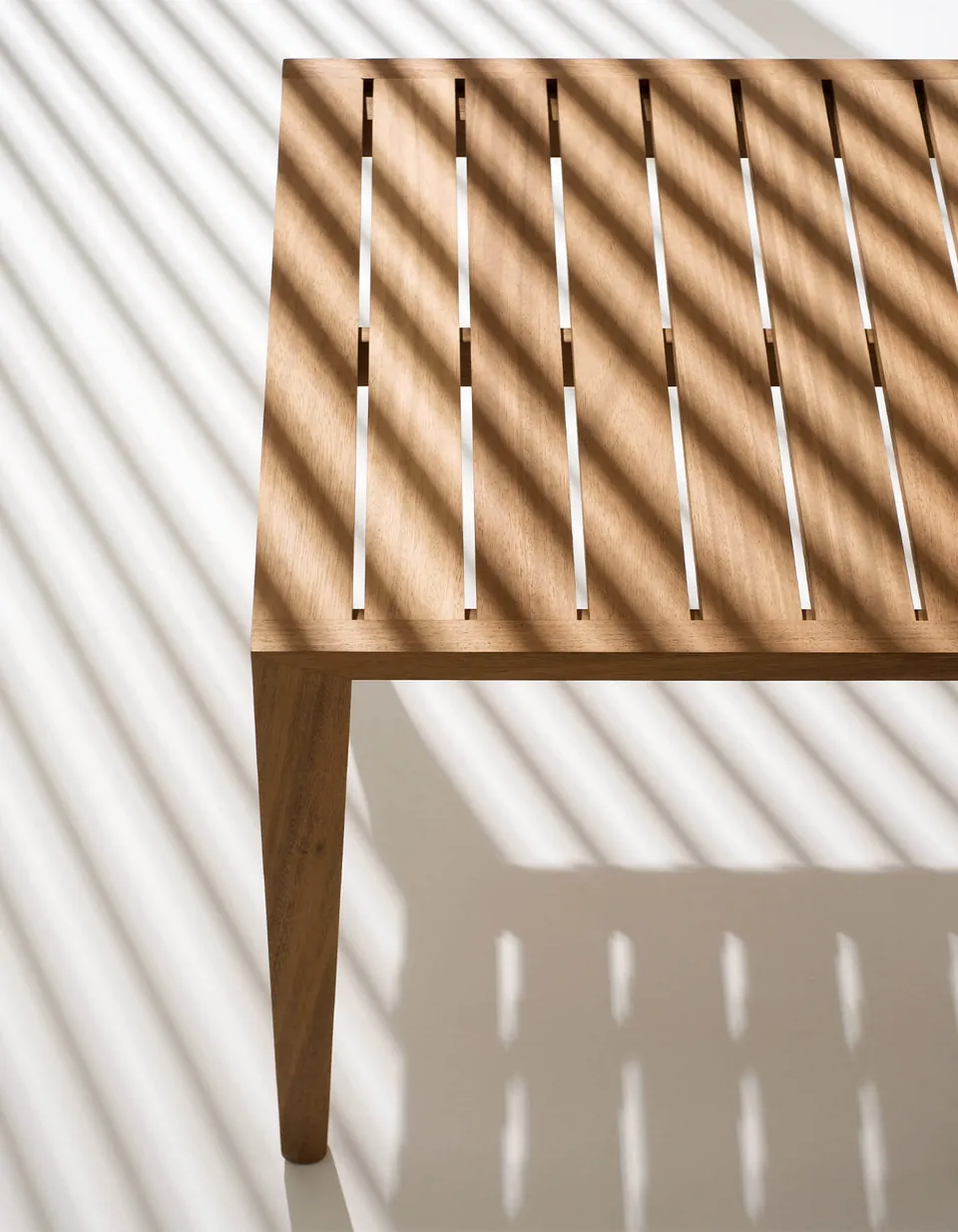 RODA Zania outdoor furniture on a terrace, catalog photograph 3